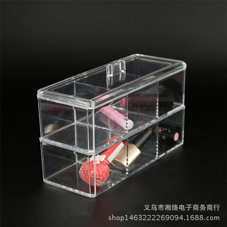 双层化妆品收纳盒7