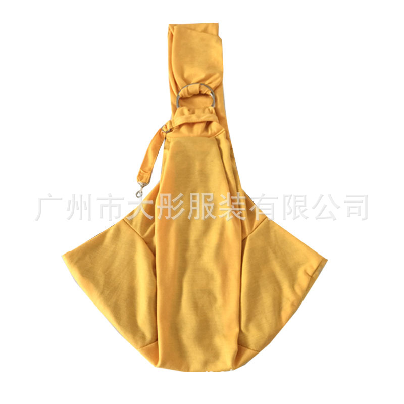 15975I可调节 时尚单肩斜挎包黄色-004