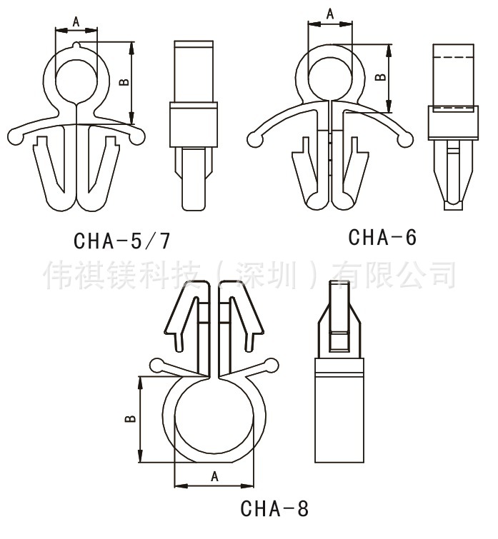 0320-2 圆型夹线套