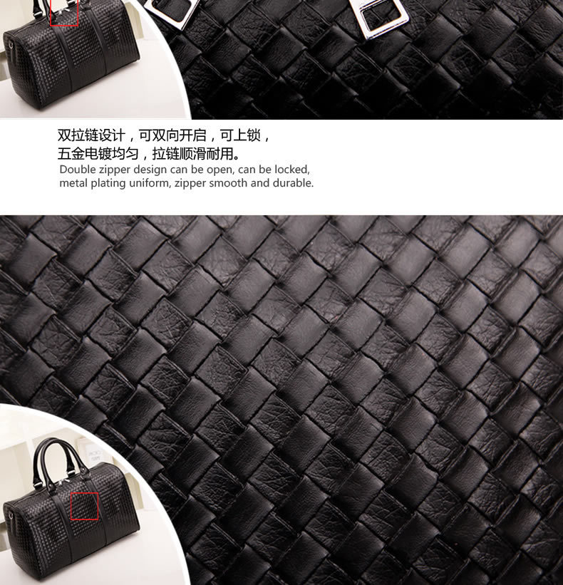 宝莱奥编织纹圆筒包-JD_12