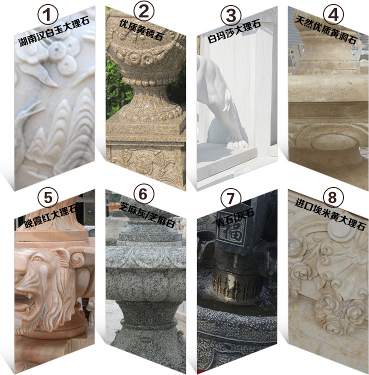 石材喷泉材质详情