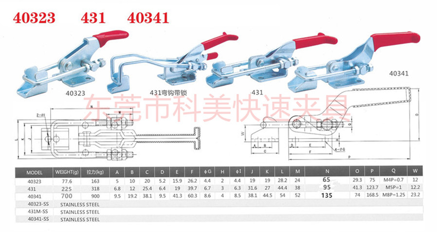 40323  431  40341  尺寸