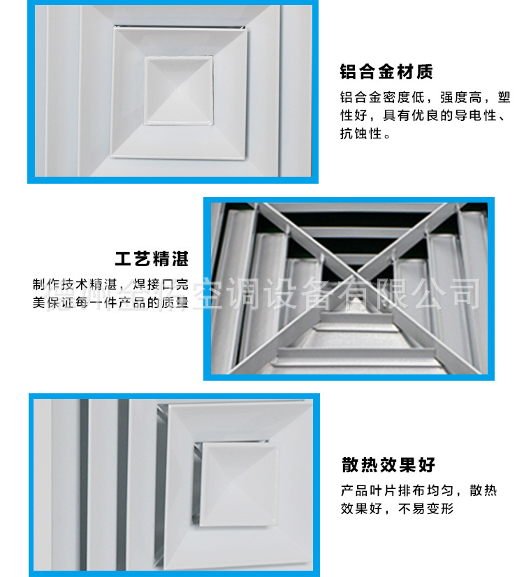 方形散流器