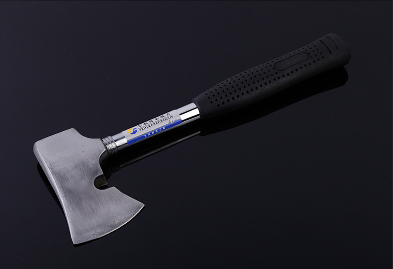 蓝色镀络地质锤_17