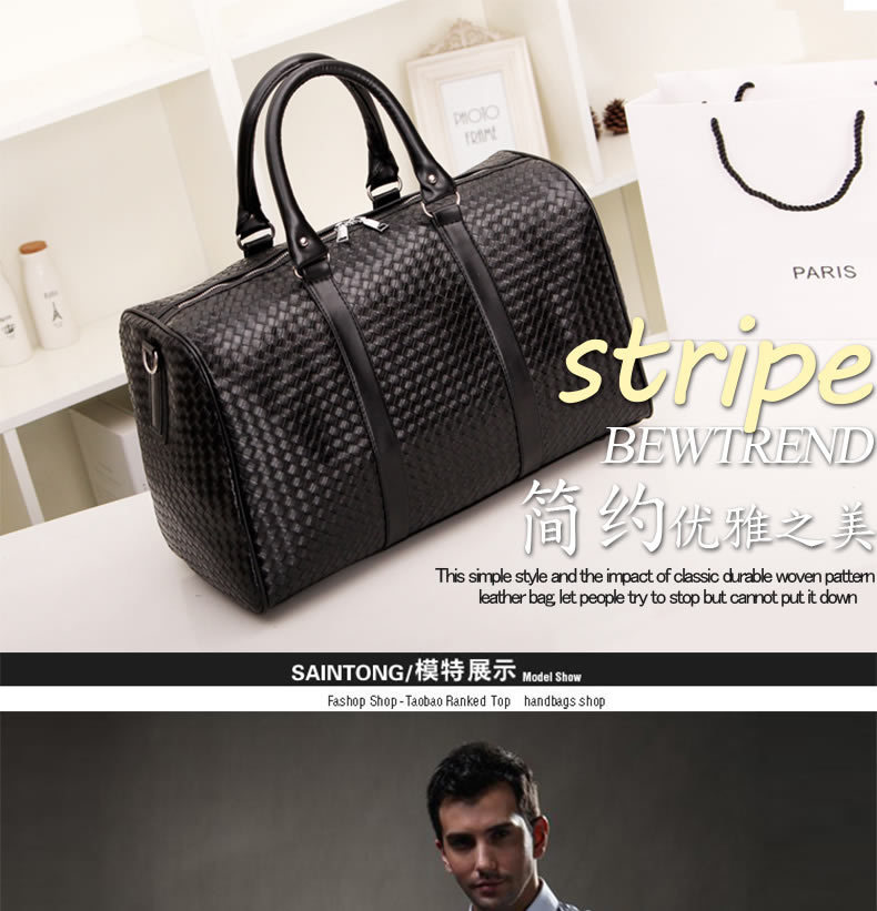 宝莱奥编织纹圆筒包-JD_01