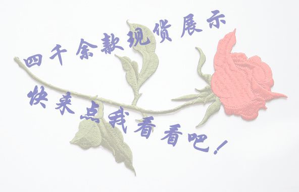 玫瑰刺绣背景_副本