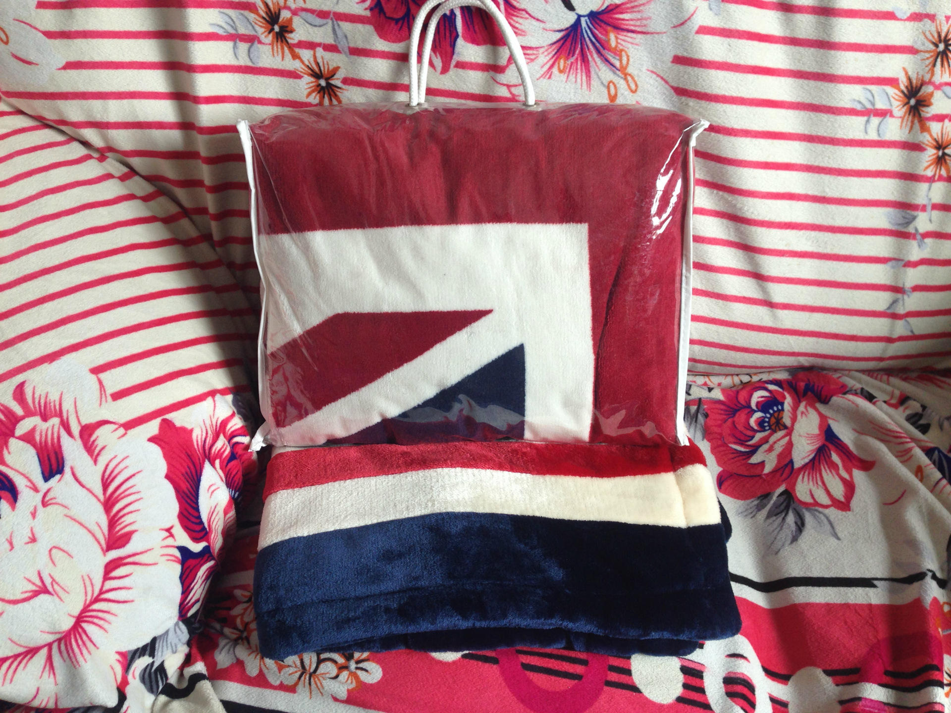 国旗手拎袋包装E