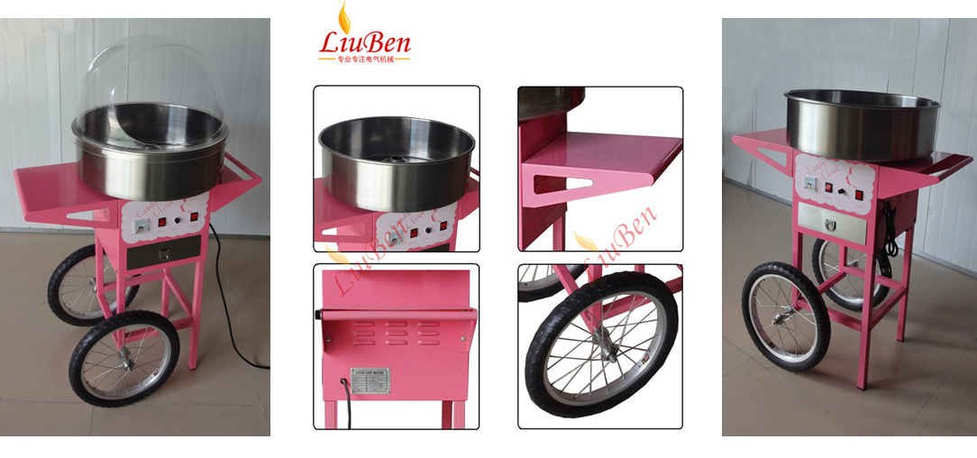 广州六本电气机械生产加工棉花糖机