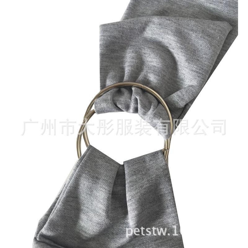 15759a可伸缩单肩斜跨宠物包灰色3