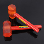 【厂家直销】透明锤 瓷砖木板安装锤 木柄橡皮锤批发 质量保证