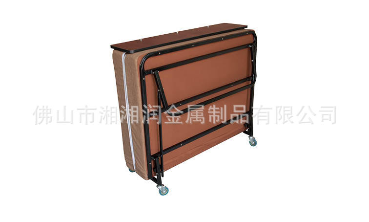 JH-019D 豪华折叠床咖啡色