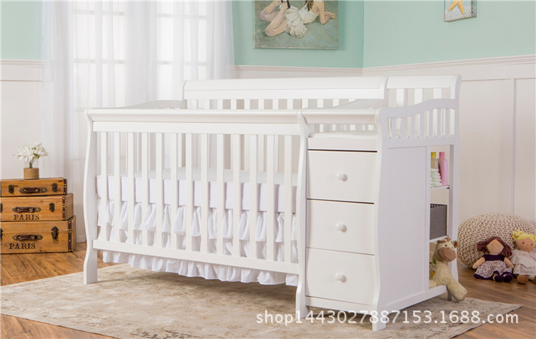 620_W_White Brody 4 in 1 Crib