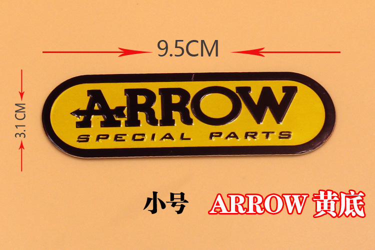 小号ARROW黄底