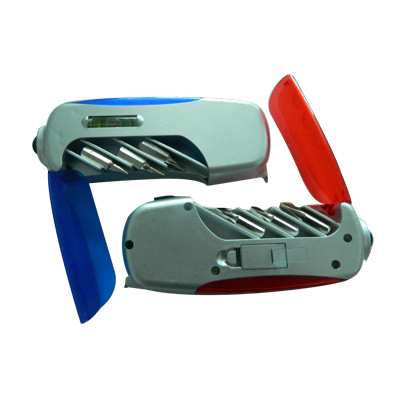 多功能螺丝刀，带灯螺丝刀，LED小工具，多功能工具4合1