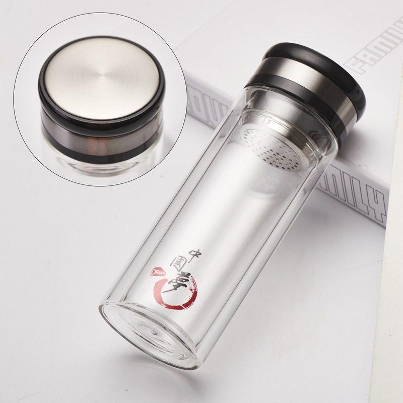 双层玻璃杯 促销礼品