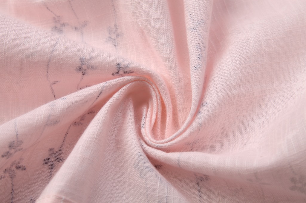 4棉麻-粉红色小花吊带裙 (10)