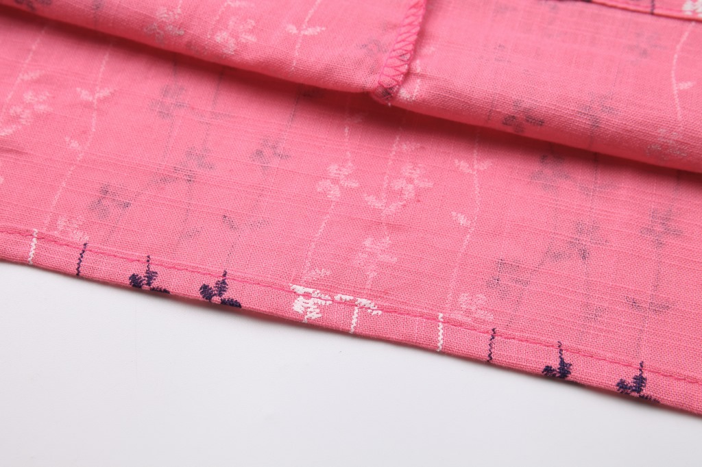 5棉麻-枚红色碎花吊带裙 (7)