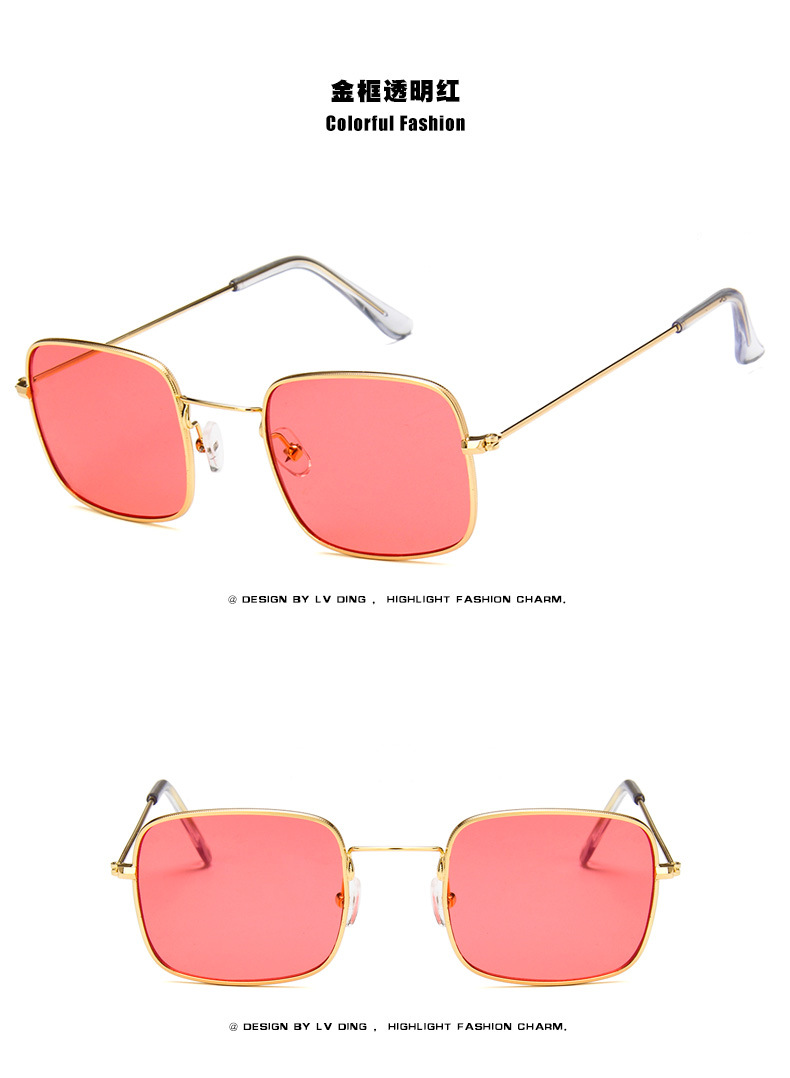 金框透明紅