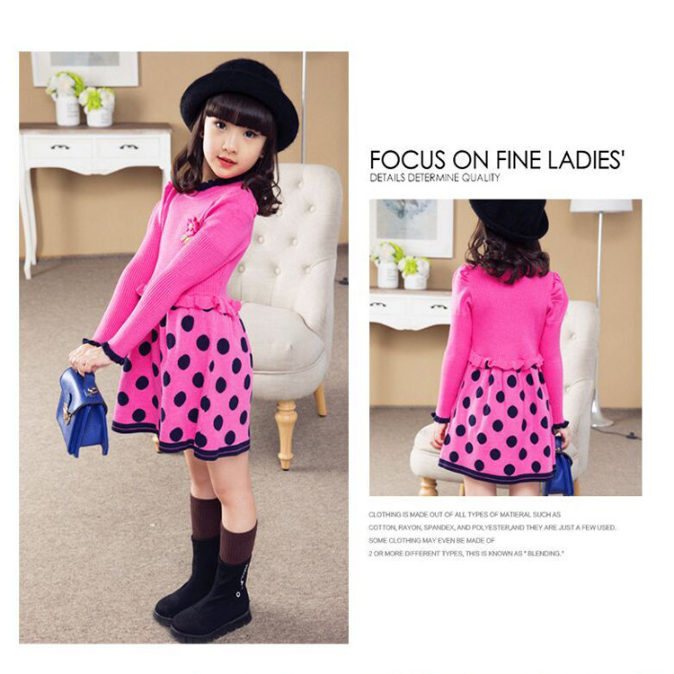 750新款圆点连衣裙细节F