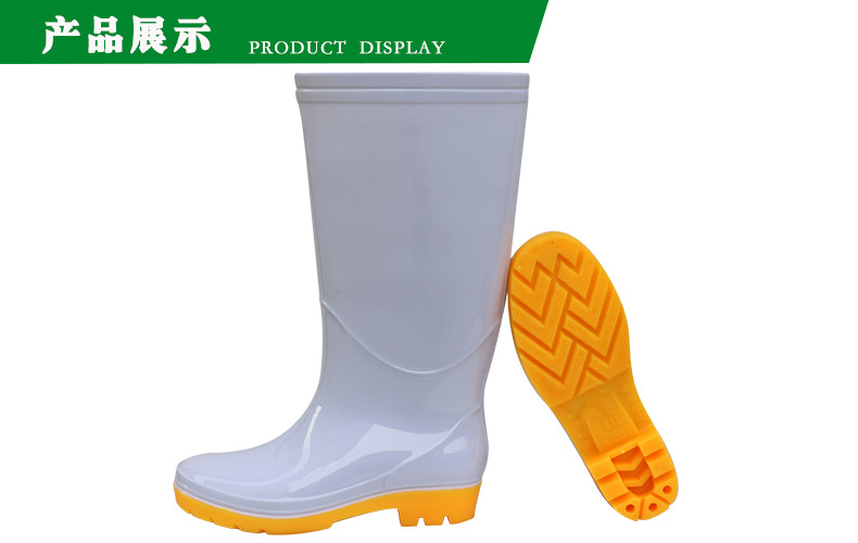 白色食品靴产品展示1