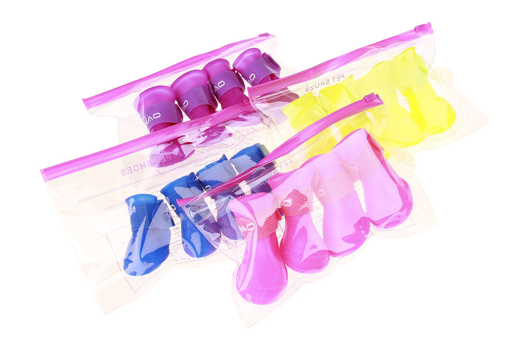 带配饰宠物雨鞋 (22)