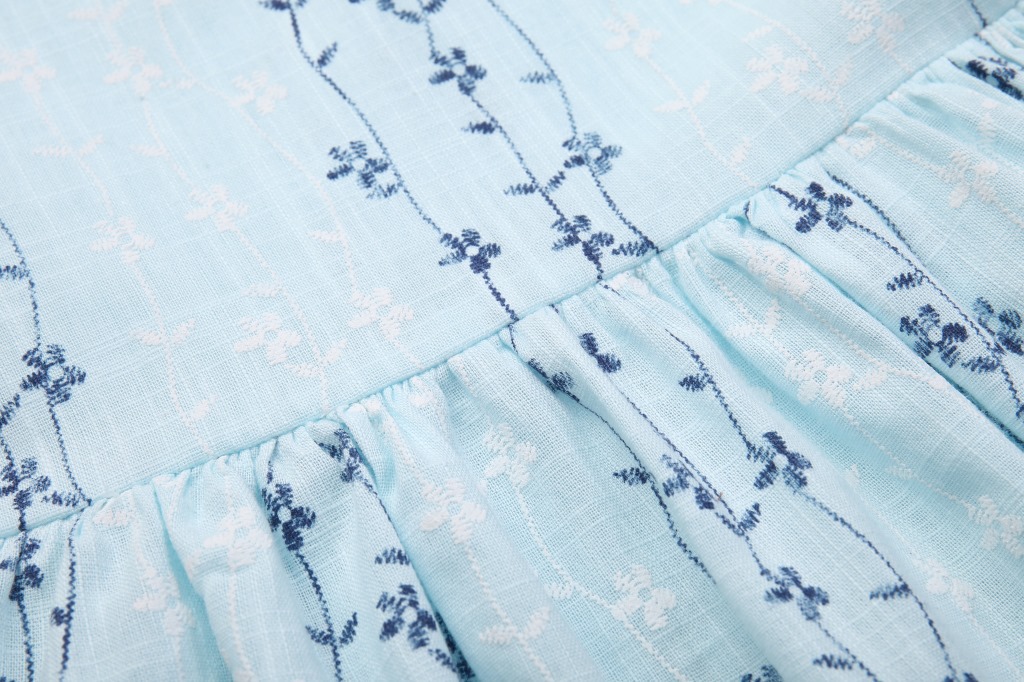 6棉麻-浅蓝色碎花吊带裙 (8)