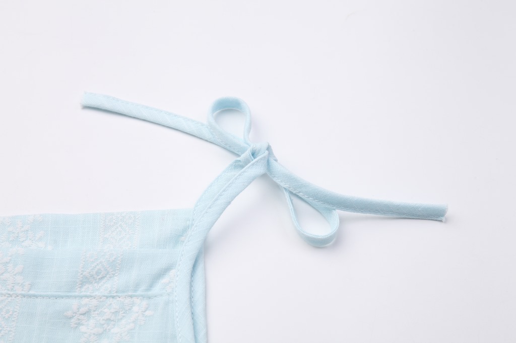 3棉麻-浅蓝色竖条花吊带裙 (3)