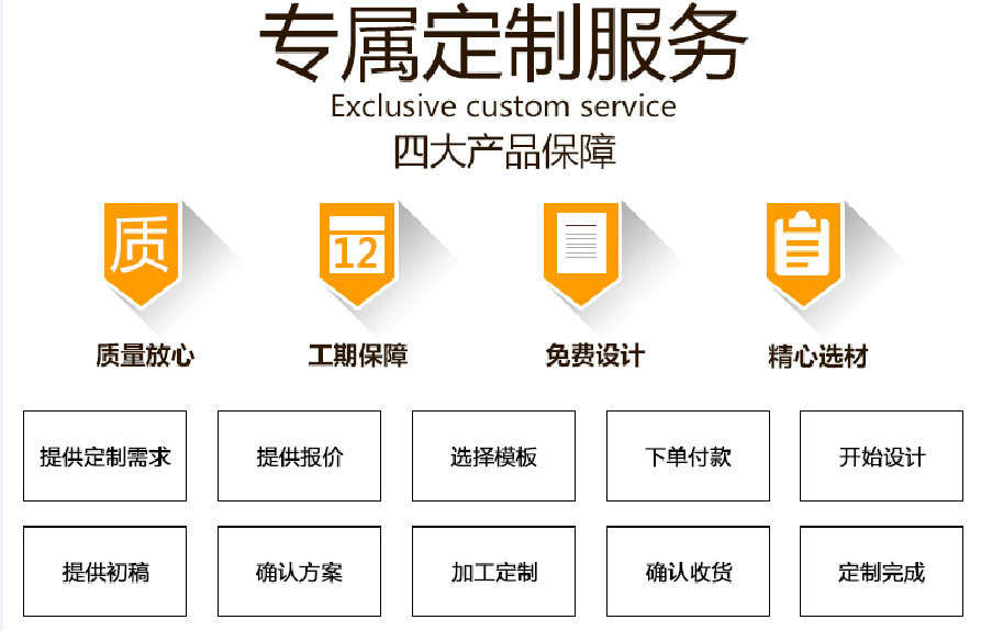 专属定制服务