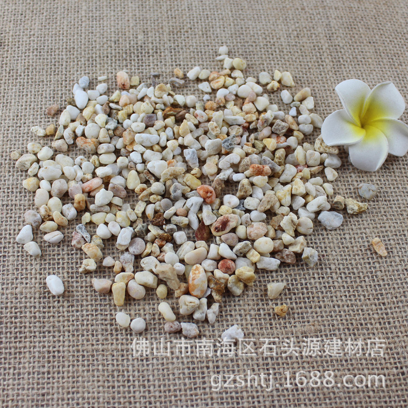 玻璃石头摆件石子水培植物雨花石配饰鹅卵石盆栽配饰珍珠沙