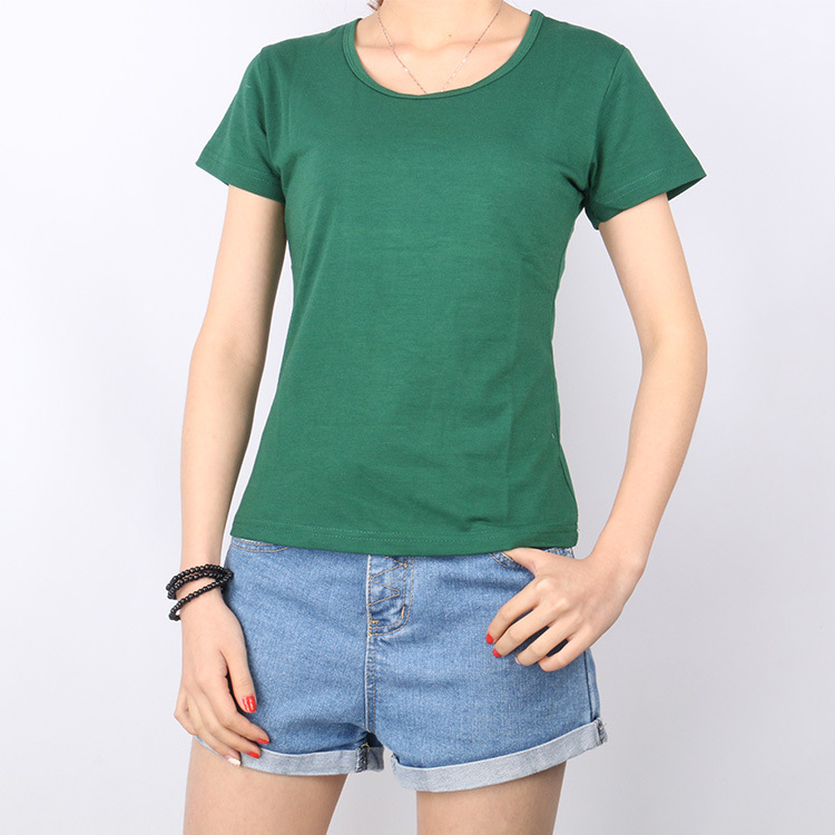 32支女圆短墨绿