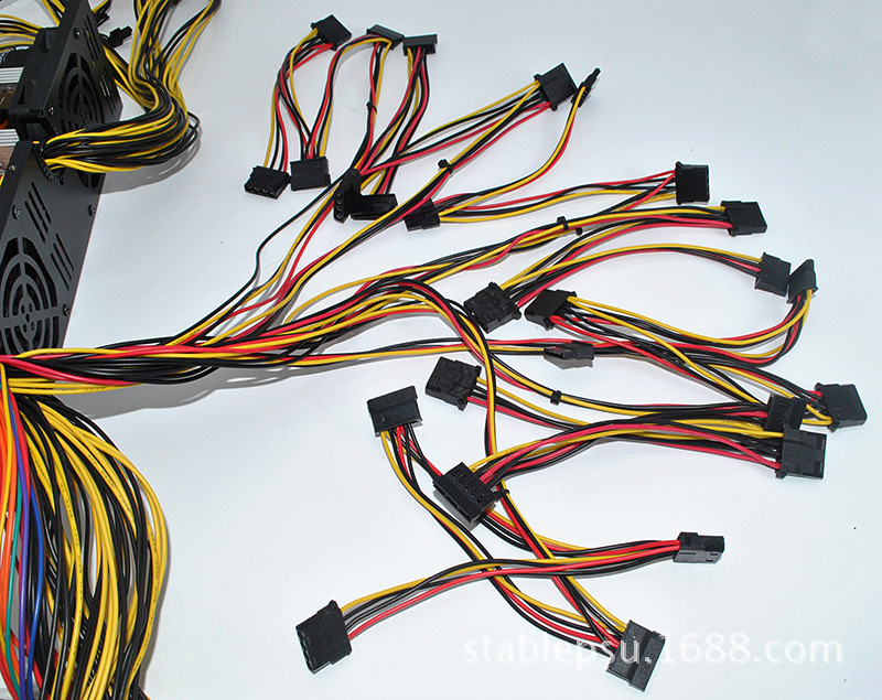 全新订做3450W双机并联矿机电源-15