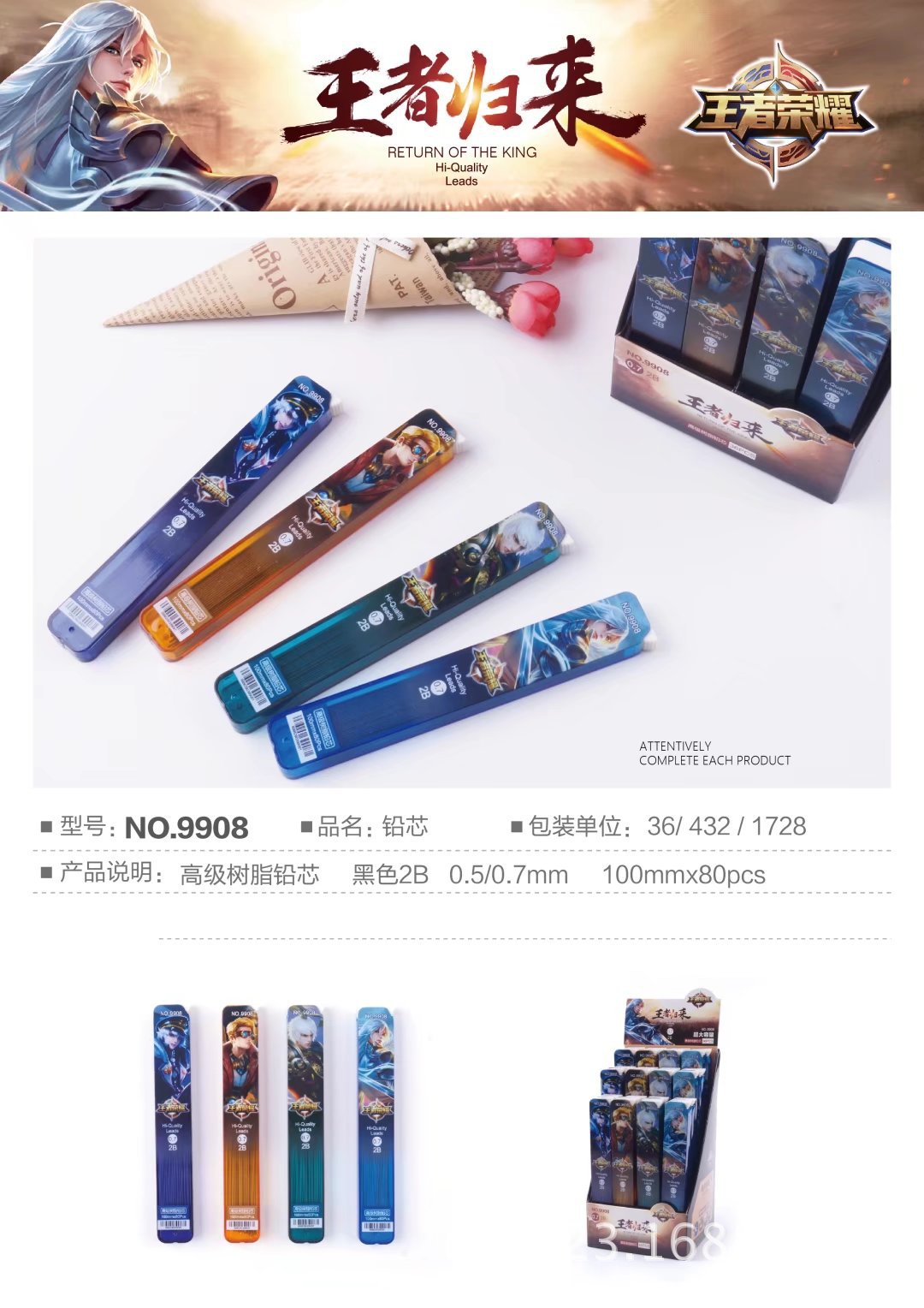 NO.9908 树脂铅芯 展4