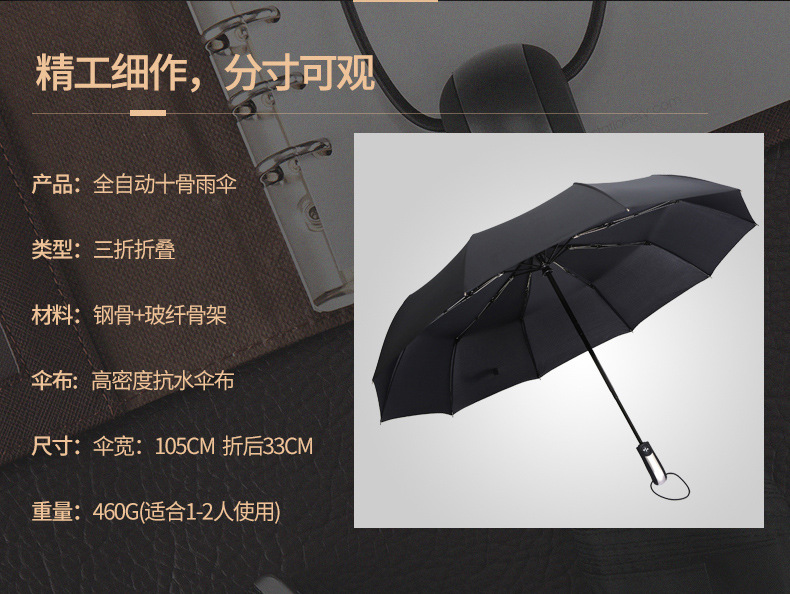 全自动折叠雨伞 /></a></p> <p style=