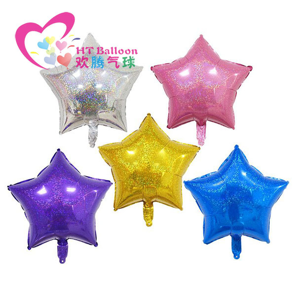 新款18寸镭射五角星系列99LOGO