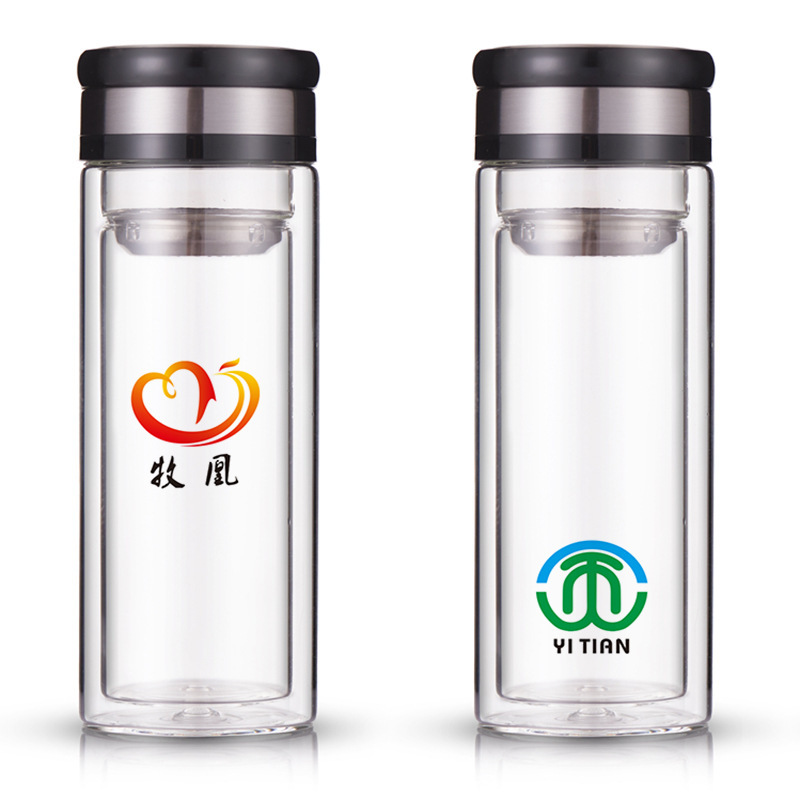 双层玻璃杯 促销礼品