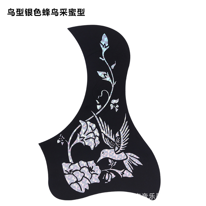 鸟型银色蜂鸟采蜜型