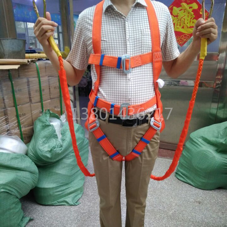五点式双绳小钩安全带2_副本