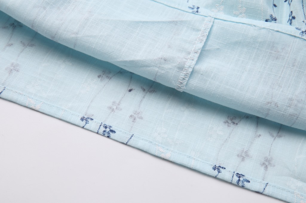 6棉麻-浅蓝色碎花吊带裙 (5)