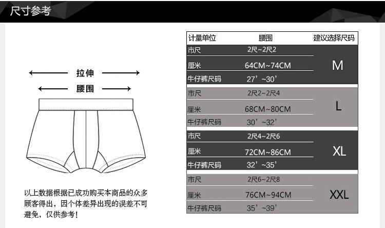 尺寸参考意大利
