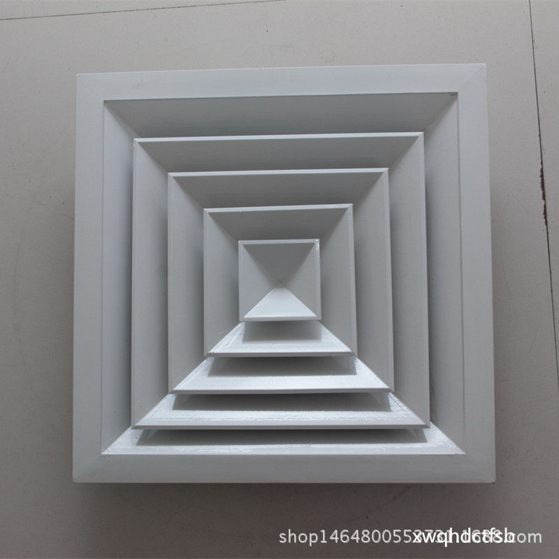 专业生产厂家直销吊顶式散流器４００×４００正面３