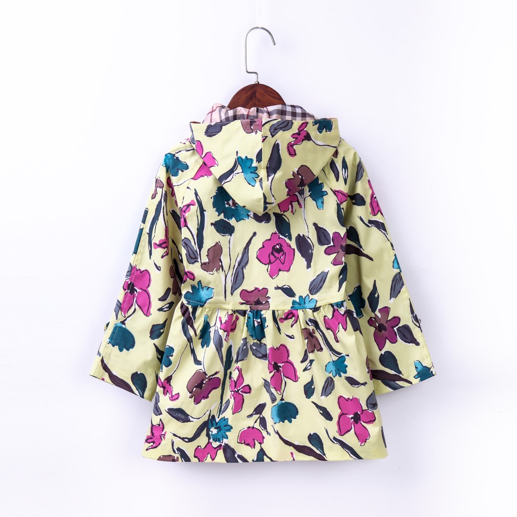 风衣-浅黄色花朵   (2)