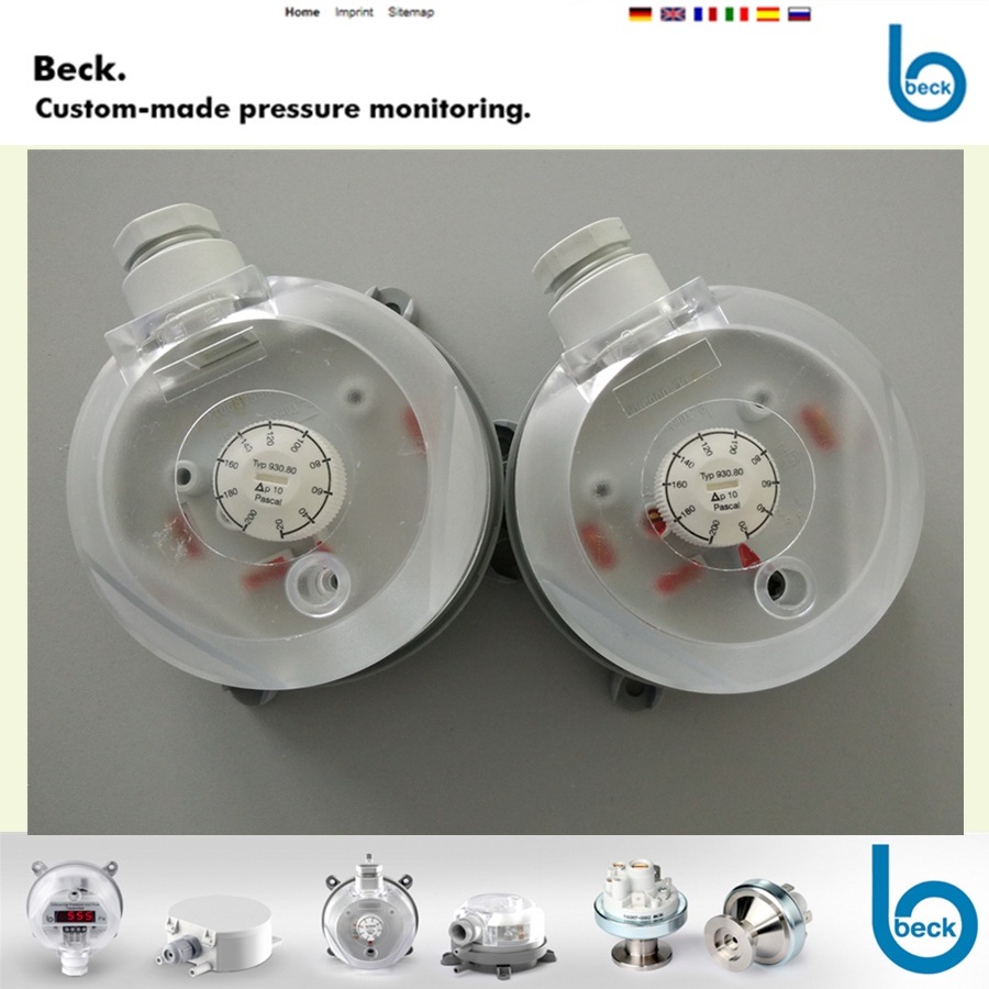 德国BECK品牌Type930.80差压开关