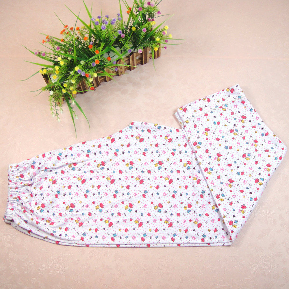 纯棉中厚睡裤二规格90-125斤适合130-150