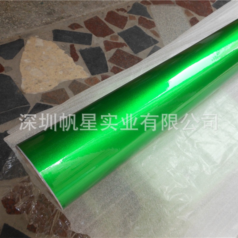 Glossy-Green-Candy-Vinyl-Wrap-