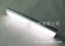 充电长条人体红外感应衣柜灯 led橱柜灯楼梯感应灯可调白光暖白光