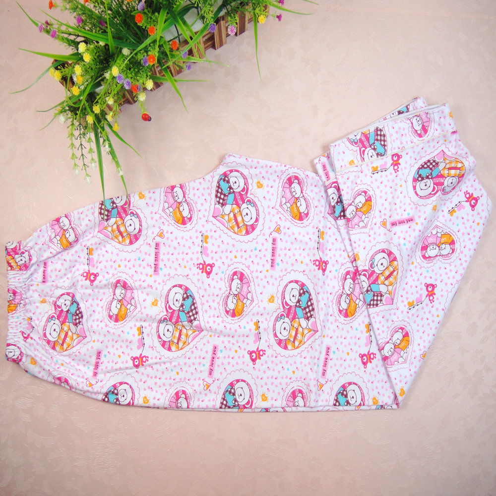 纯棉中厚睡裤二规格90-125斤适合130-150