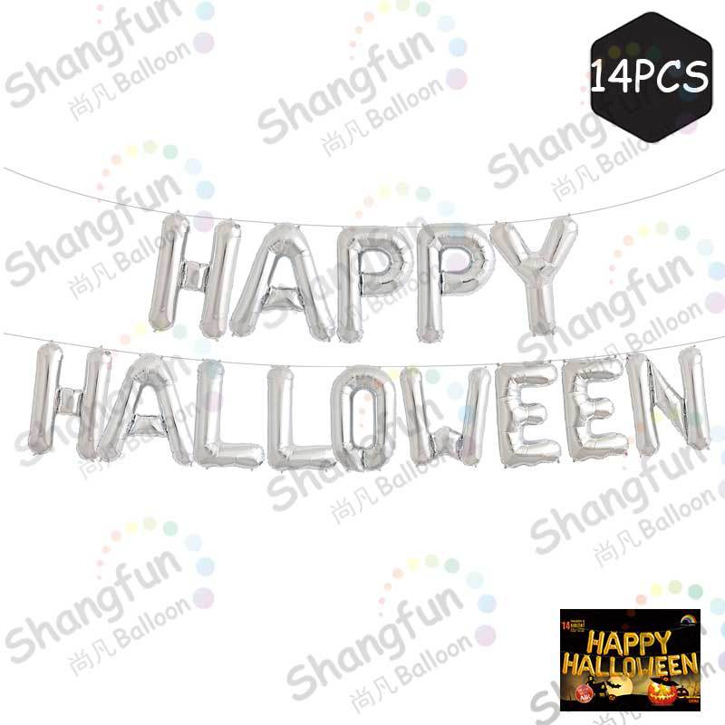 万圣节halloween银色