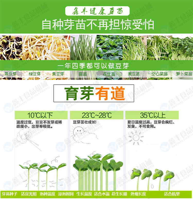 豆芽机自动生芽