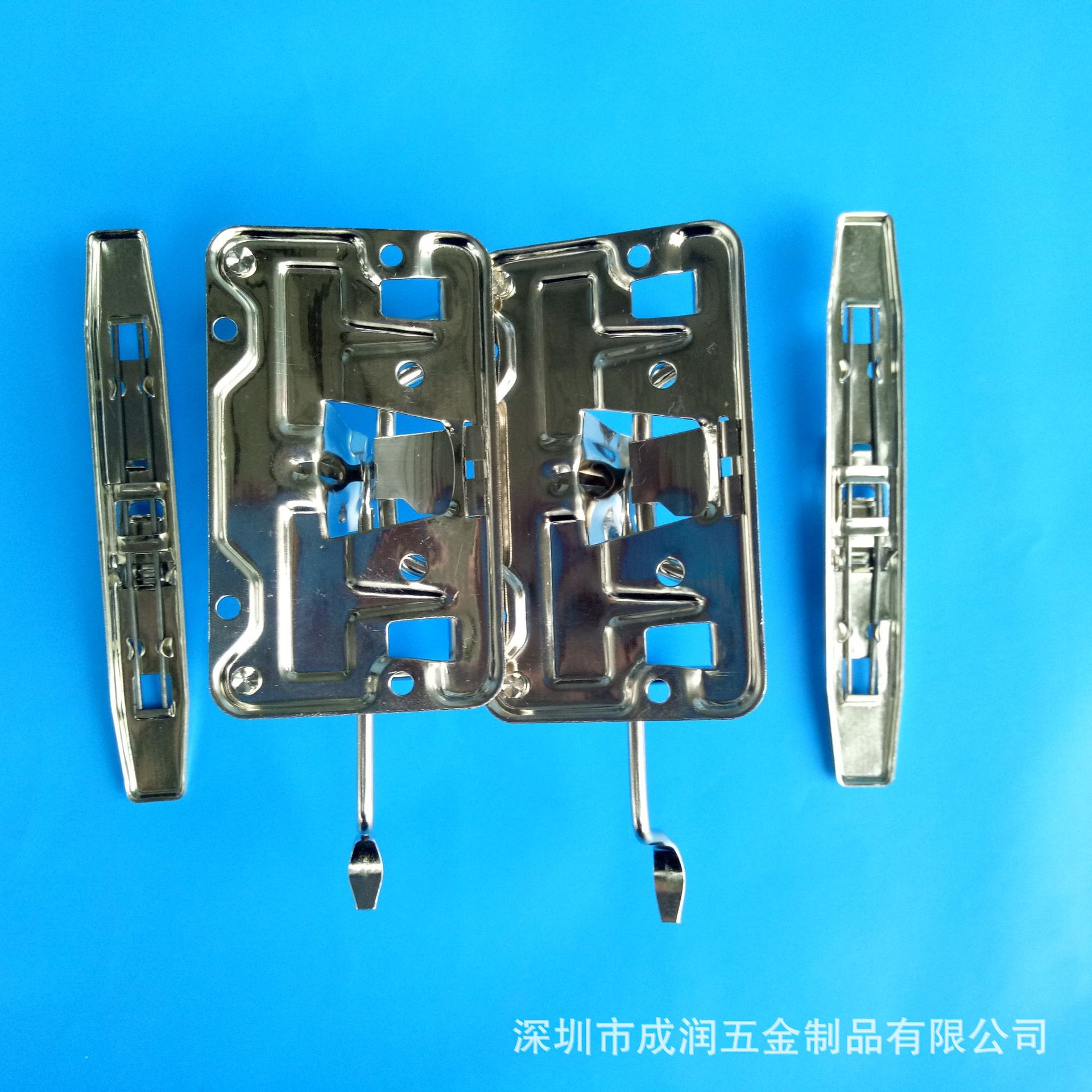 2寸格纹快劳夹+压纸器-4