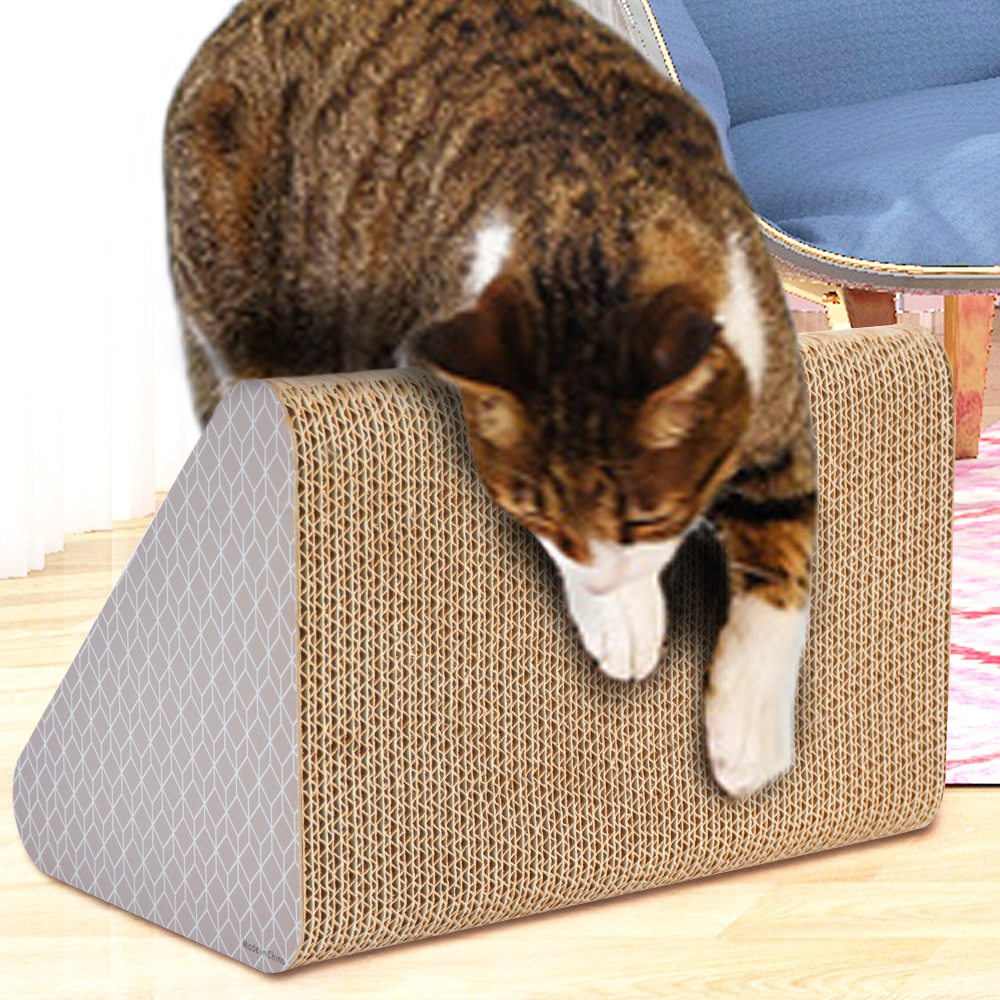 双槽三角猫抓板4